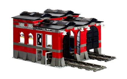 LEGO 10027 Train Engine Shed