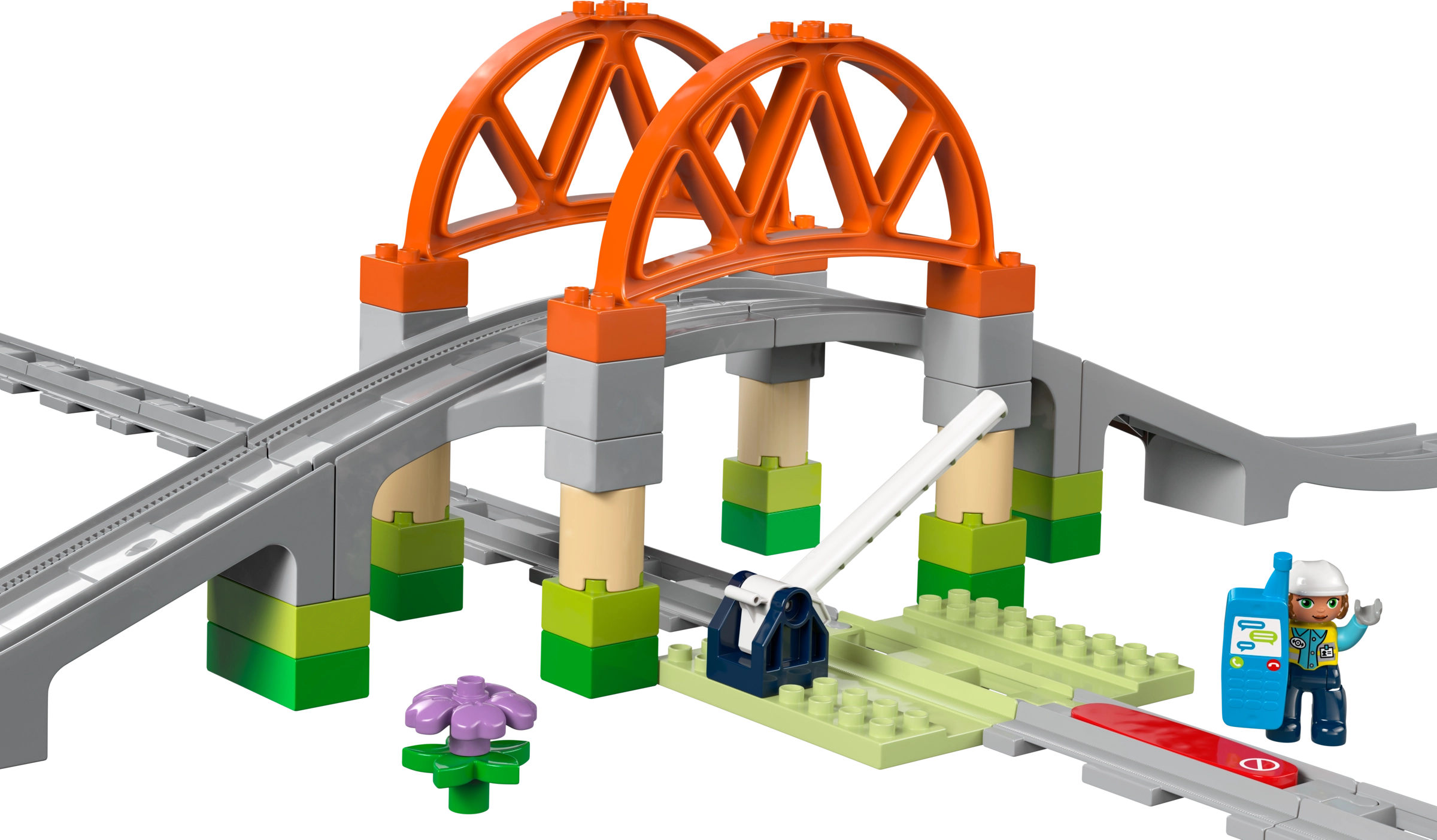 LEGO 10426 Train Bridge and Tracks Expansion Set