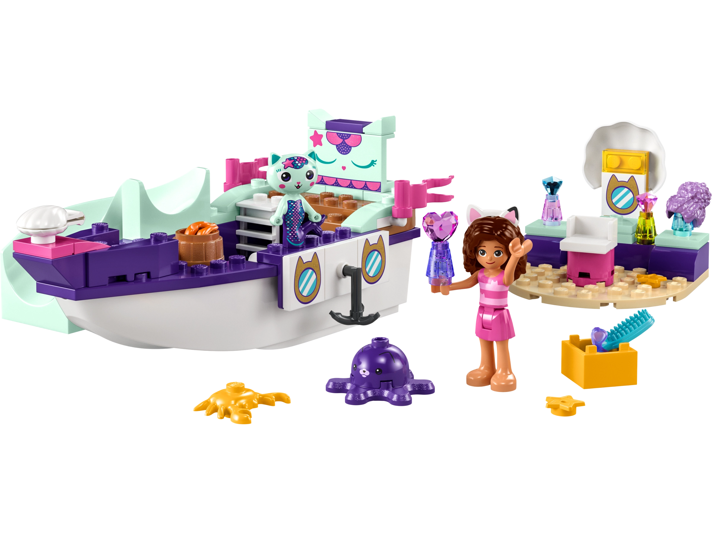 LEGO 10786 Gabby & MerCat's Ship & Spa