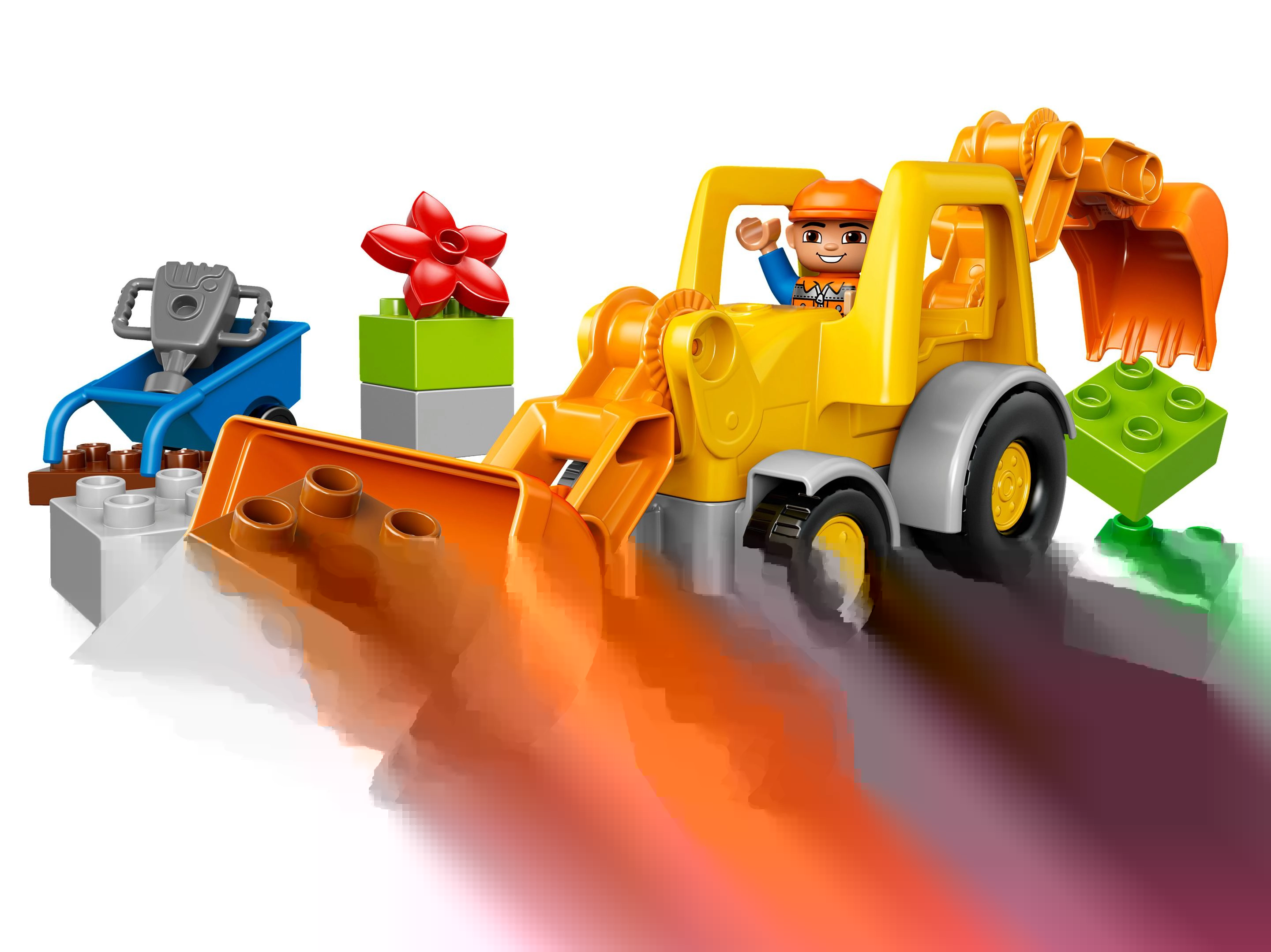 LEGO 10811 Backhoe Loader