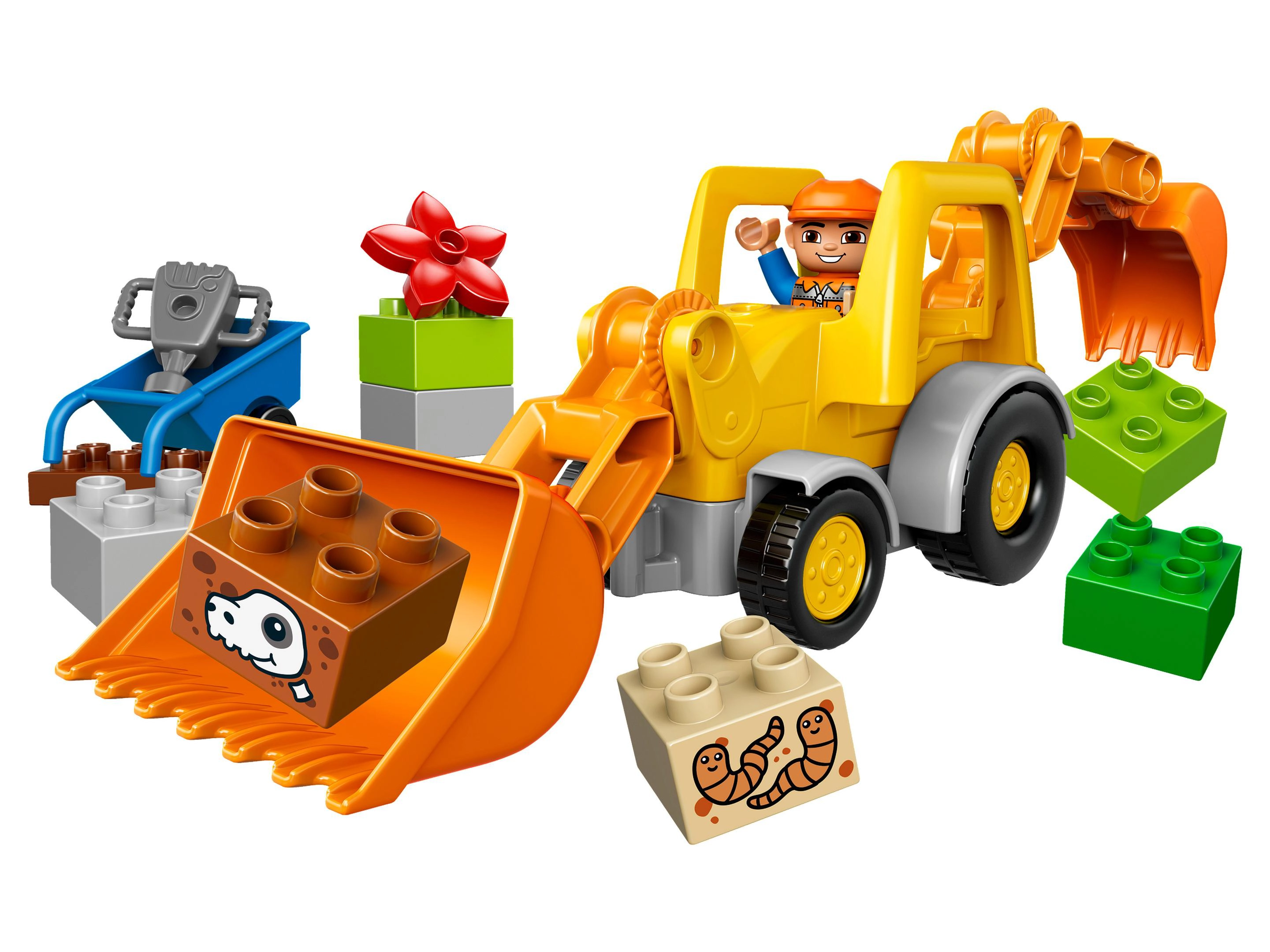 LEGO 10811 Backhoe Loader