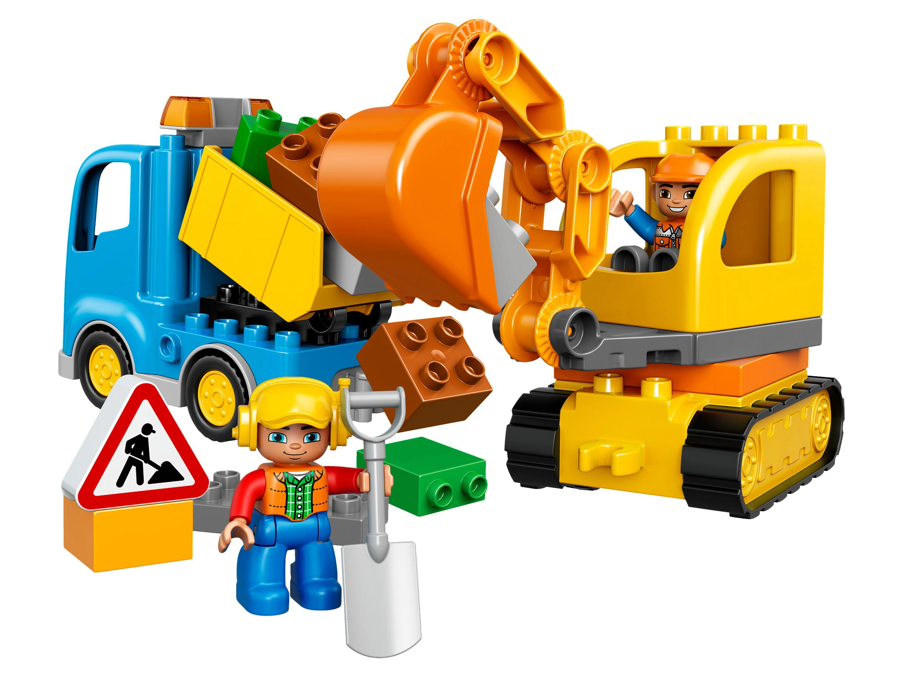 LEGO 10812 Truck & Tracked Excavator