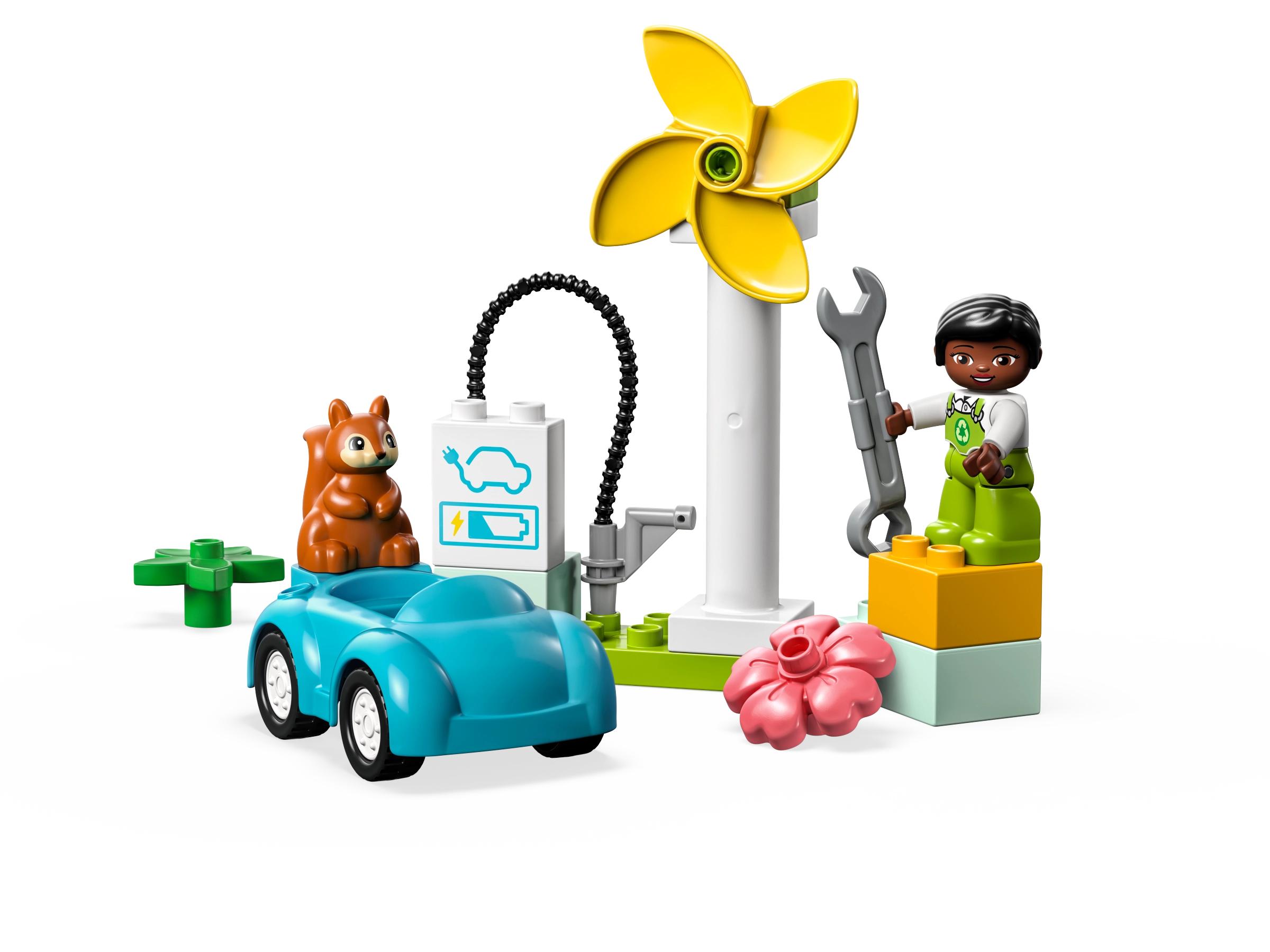 LEGO 10985 Wind Turbine and Electric Car