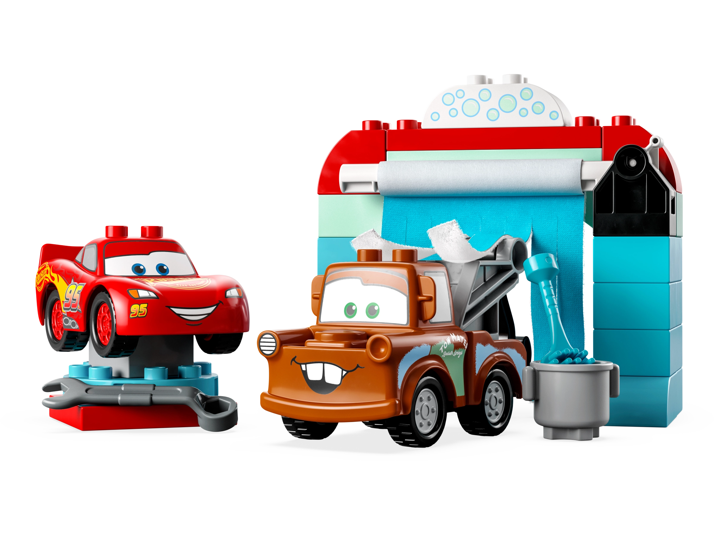 LEGO 10996 Lightning McQueen & Mater's Car Wash Fun