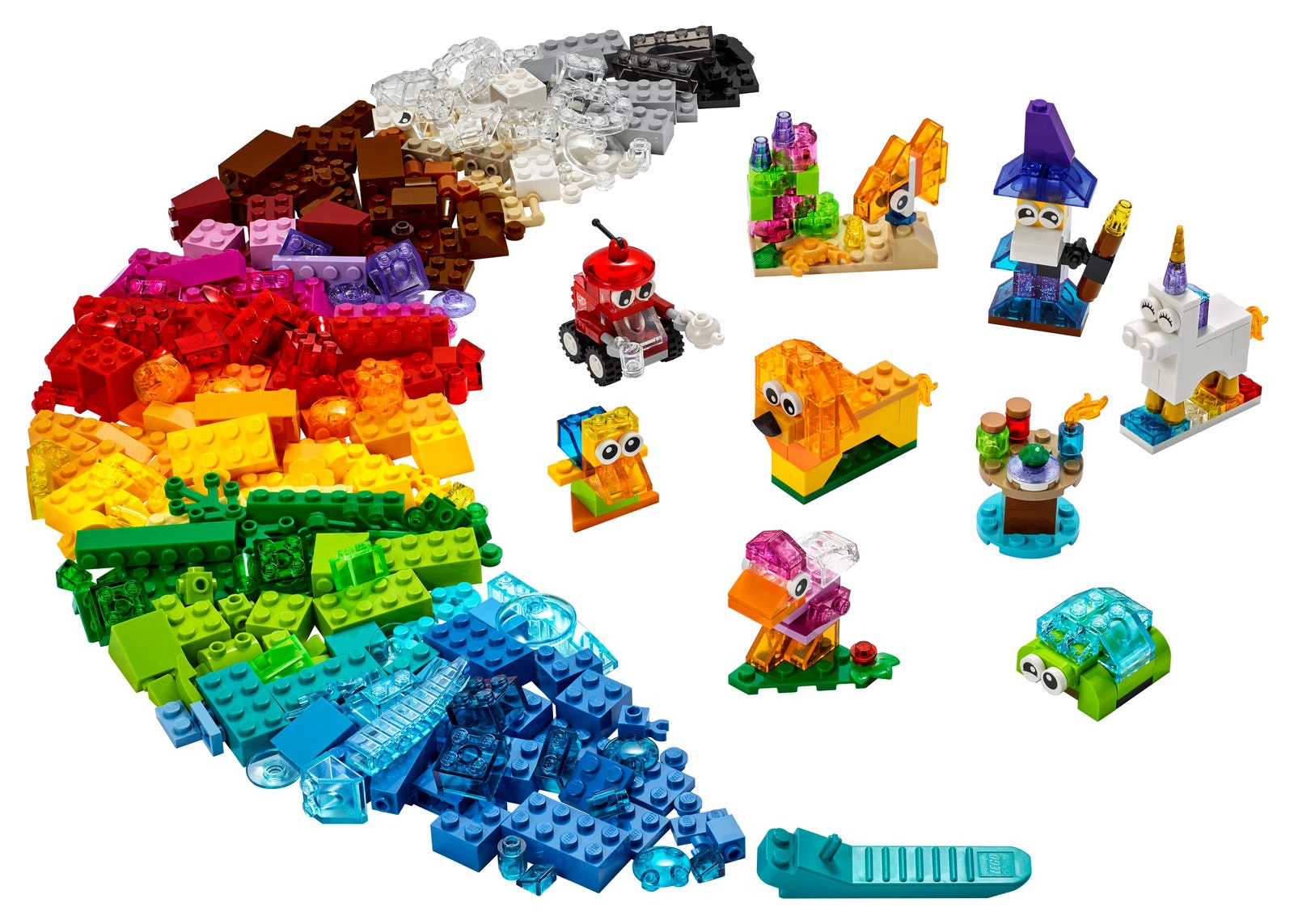 LEGO 11013 Creative Transparent Bricks