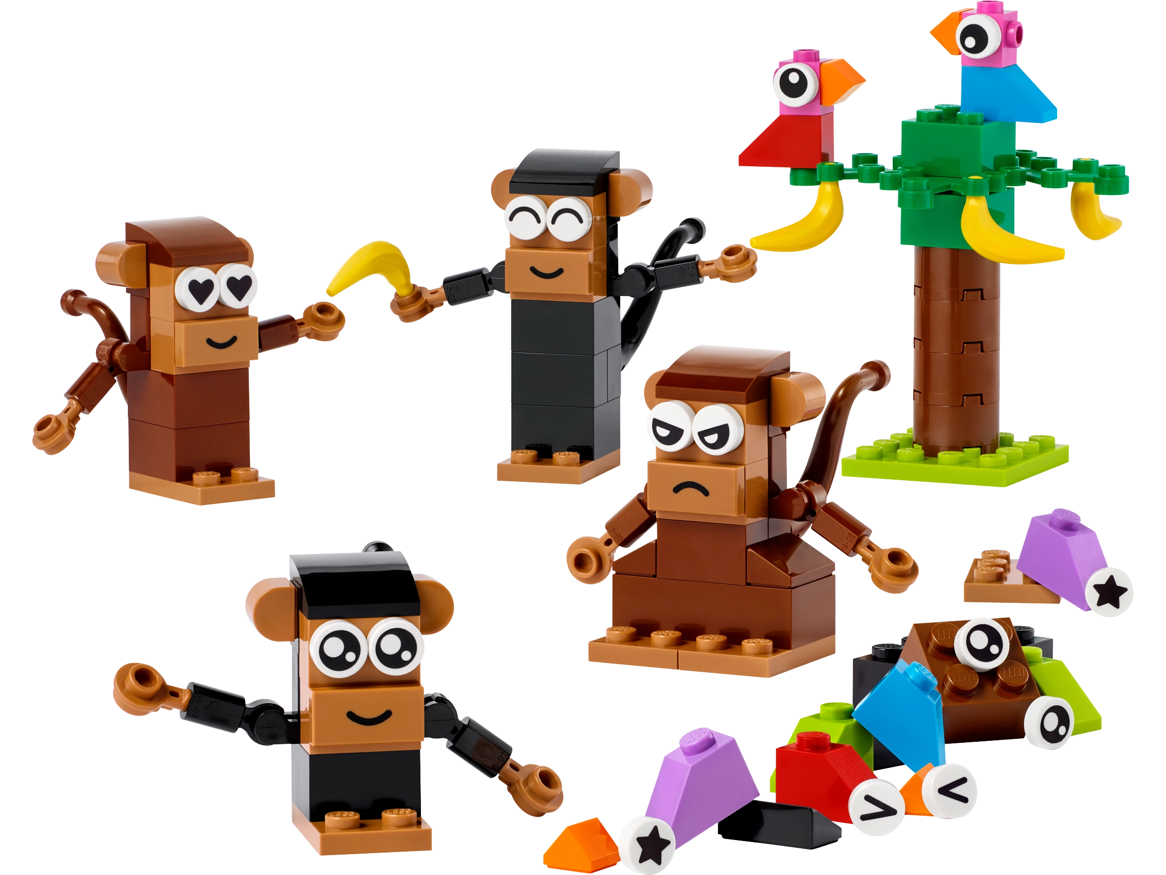 LEGO 11031 Creative Monkey Fun