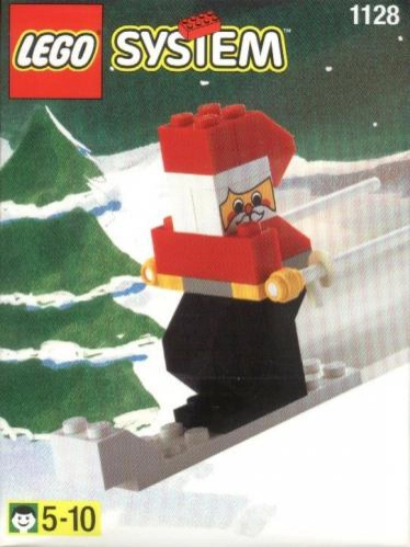 LEGO 1128 Santa on Skis