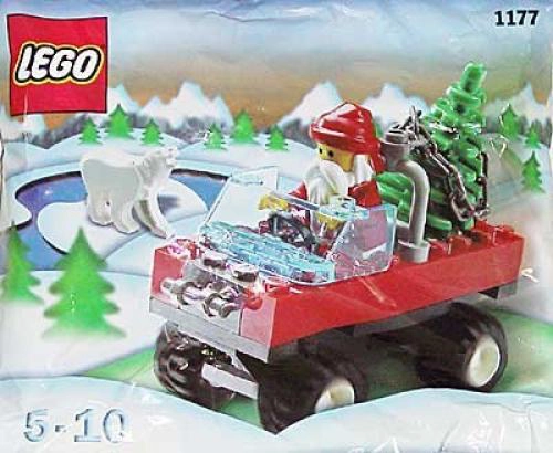 LEGO 1177 Santa In Truck with Polar Bear