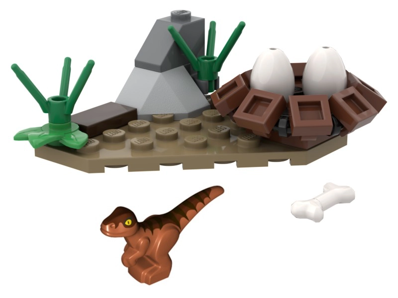 LEGO 121801 Baby Raptor and Nest