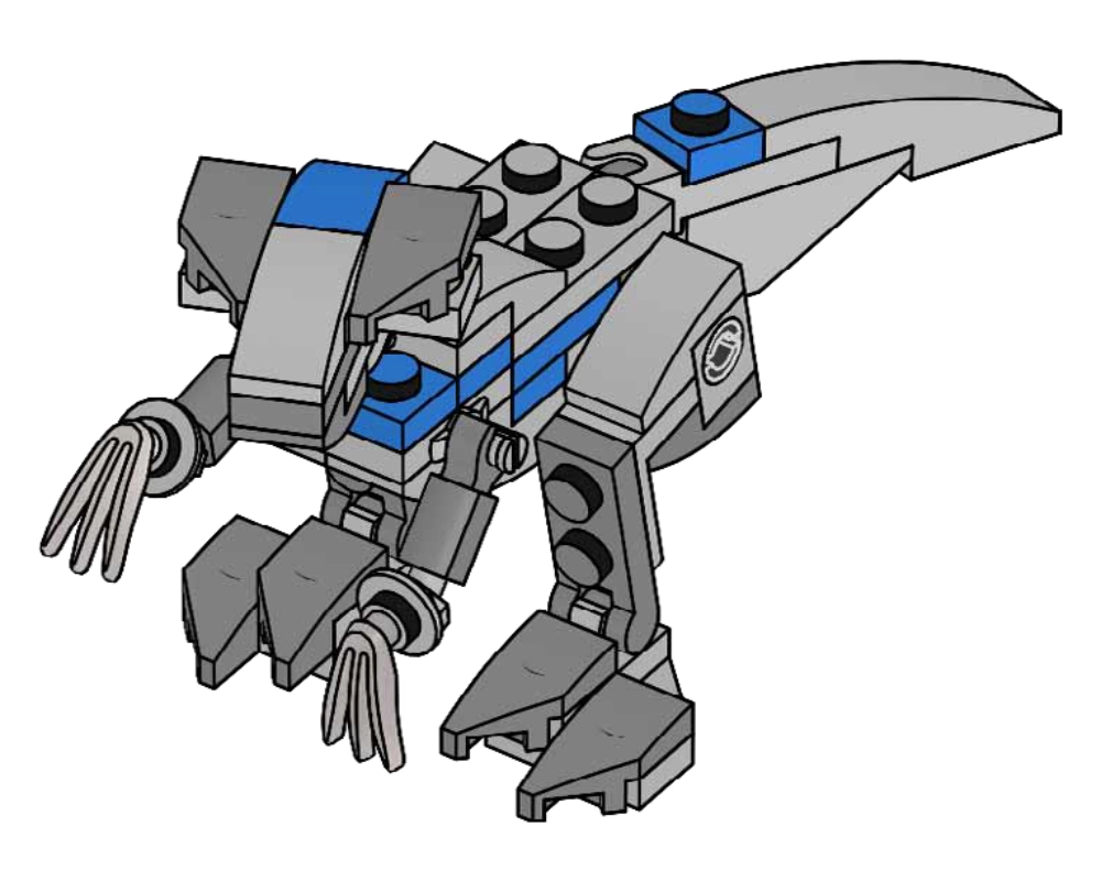 LEGO 122225 Blue Raptor