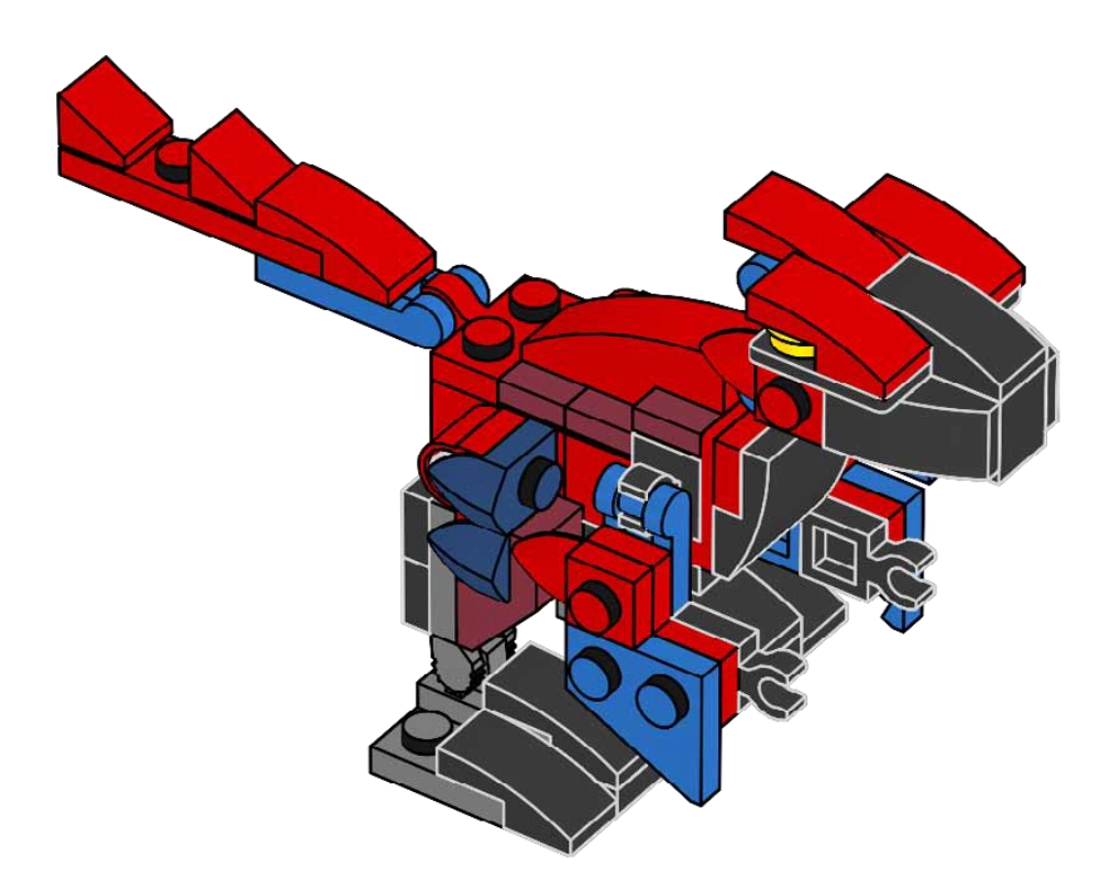 LEGO 122329 Pyroraptor