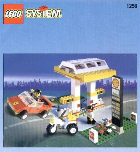 LEGO 1256 Shell Petrol Pump