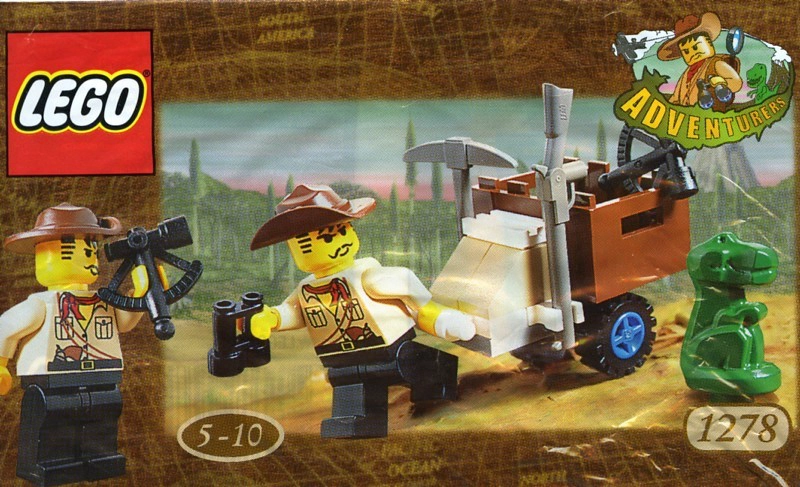 LEGO 1278 Johnny Thunder and Baby T