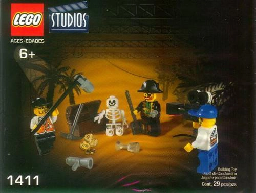 LEGO 1411 Pirate's Treasure Hunt (Quaker Oats promo)