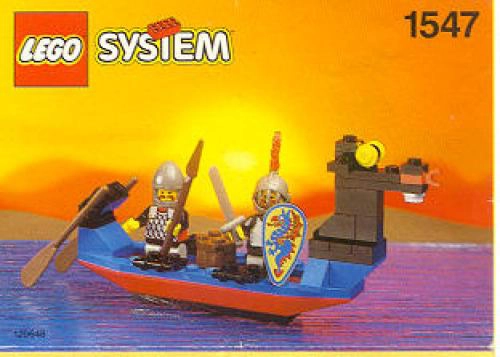 LEGO 1547 Black Knights Boat