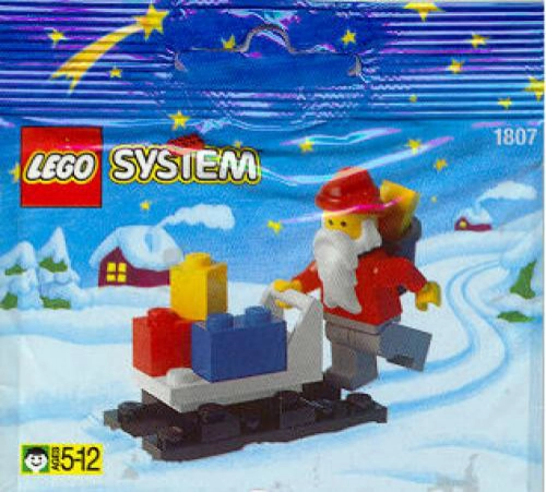 LEGO 1807 Santa Claus and Sleigh