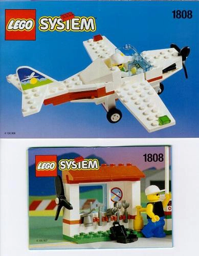 LEGO 1808 Light Aircraft and Ground Support