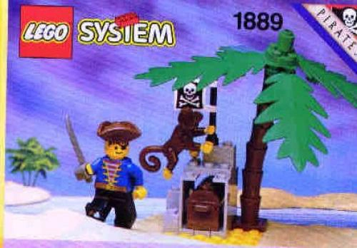 LEGO 1889 Pirate's Treasure Hold