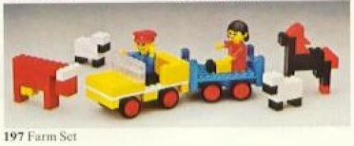 LEGO 197 Farm Vehicle and Animals