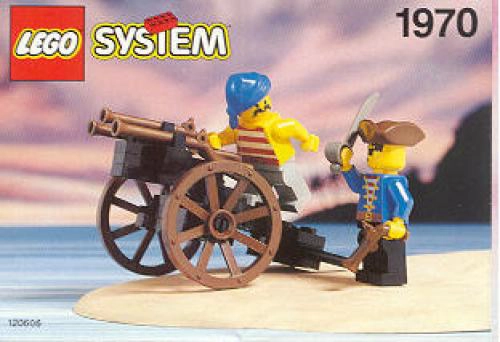 LEGO 1970 Pirate's Gun Cart