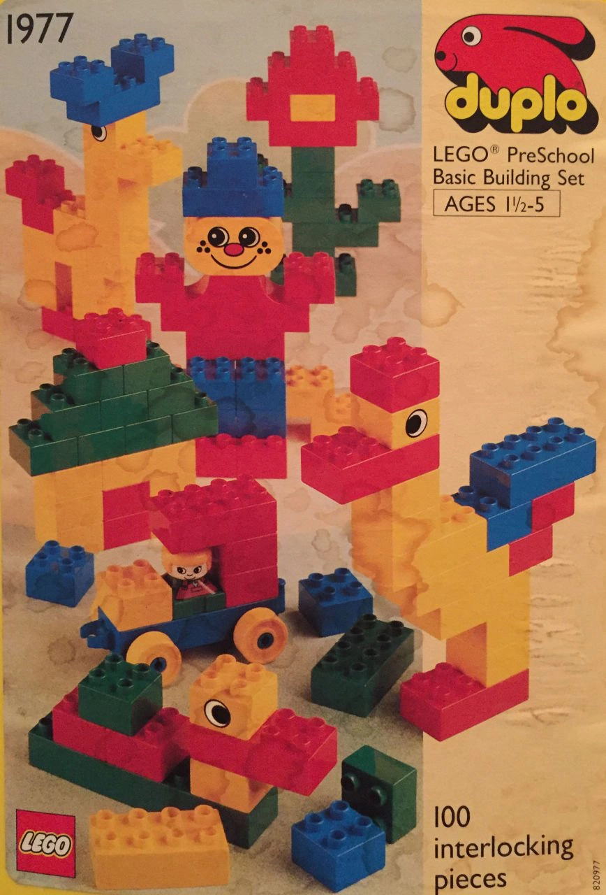 LEGO 1977 Pre-School Building Set (XL)