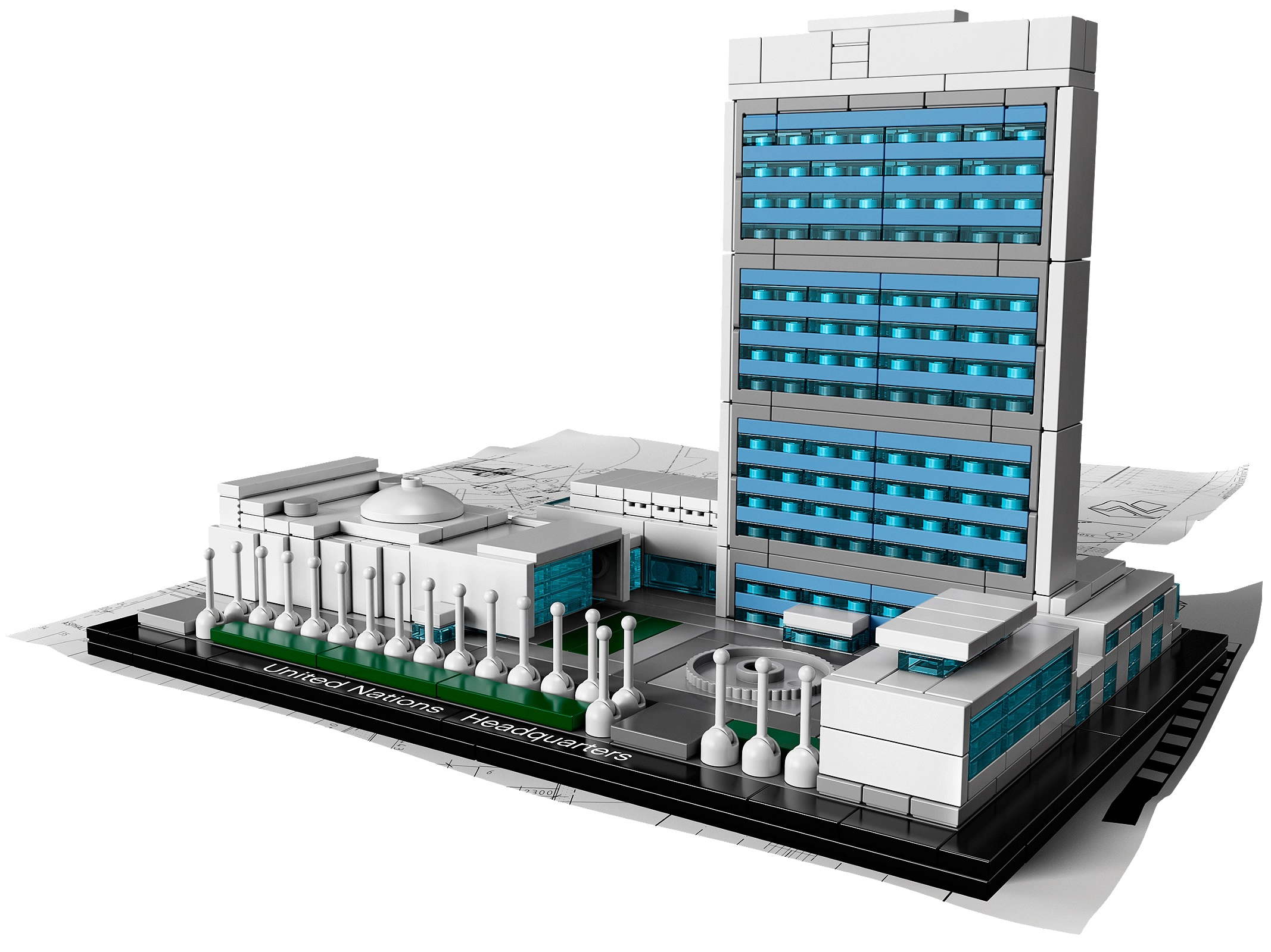 LEGO 21018 United Nations Headquarters