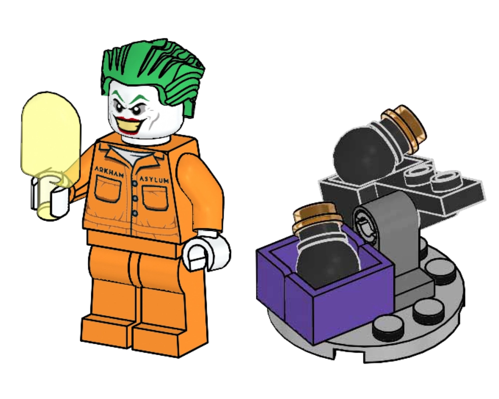 LEGO 212011 The Joker & Catapult