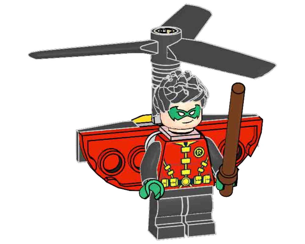 LEGO 212221 Robin and Heli-Pack