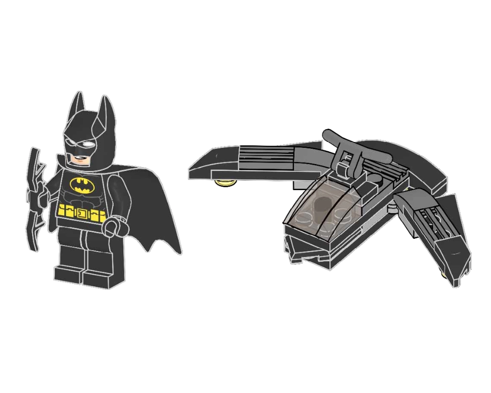 LEGO 212326 Batman and Batjet