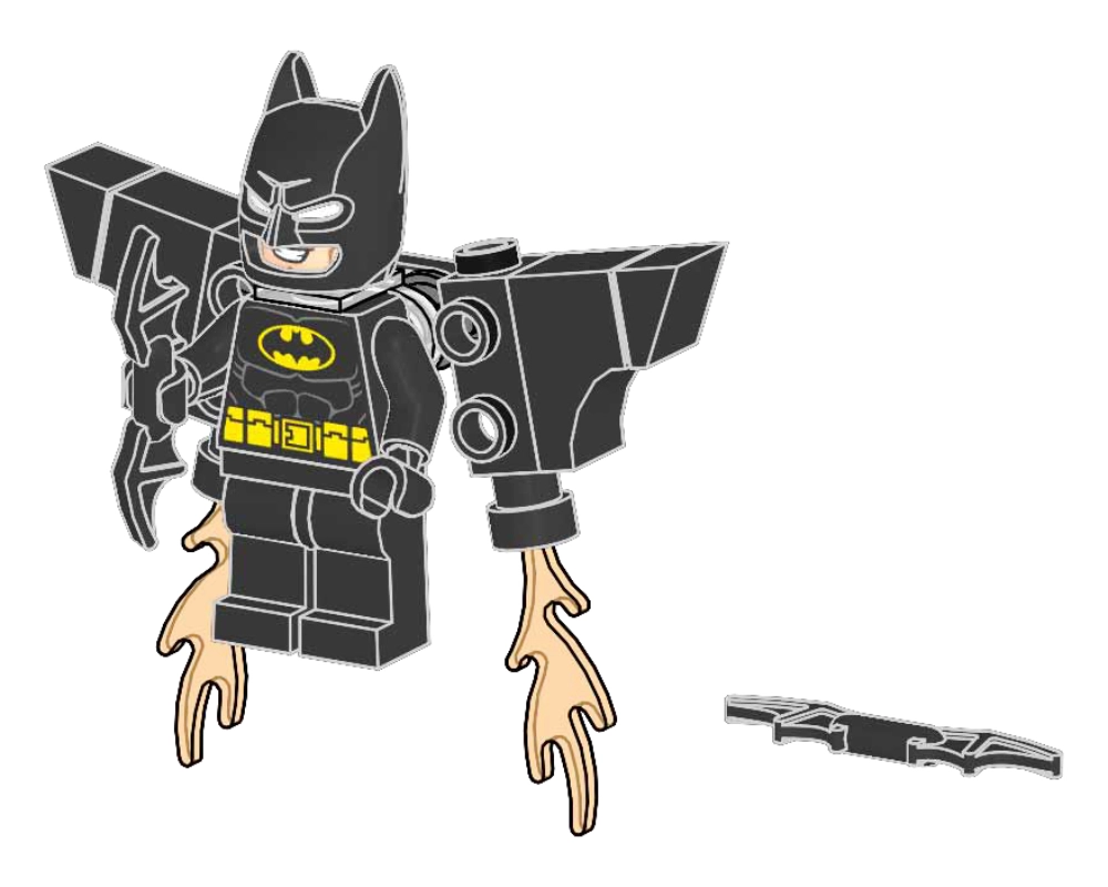 LEGO 212402 Batman and Jetpack