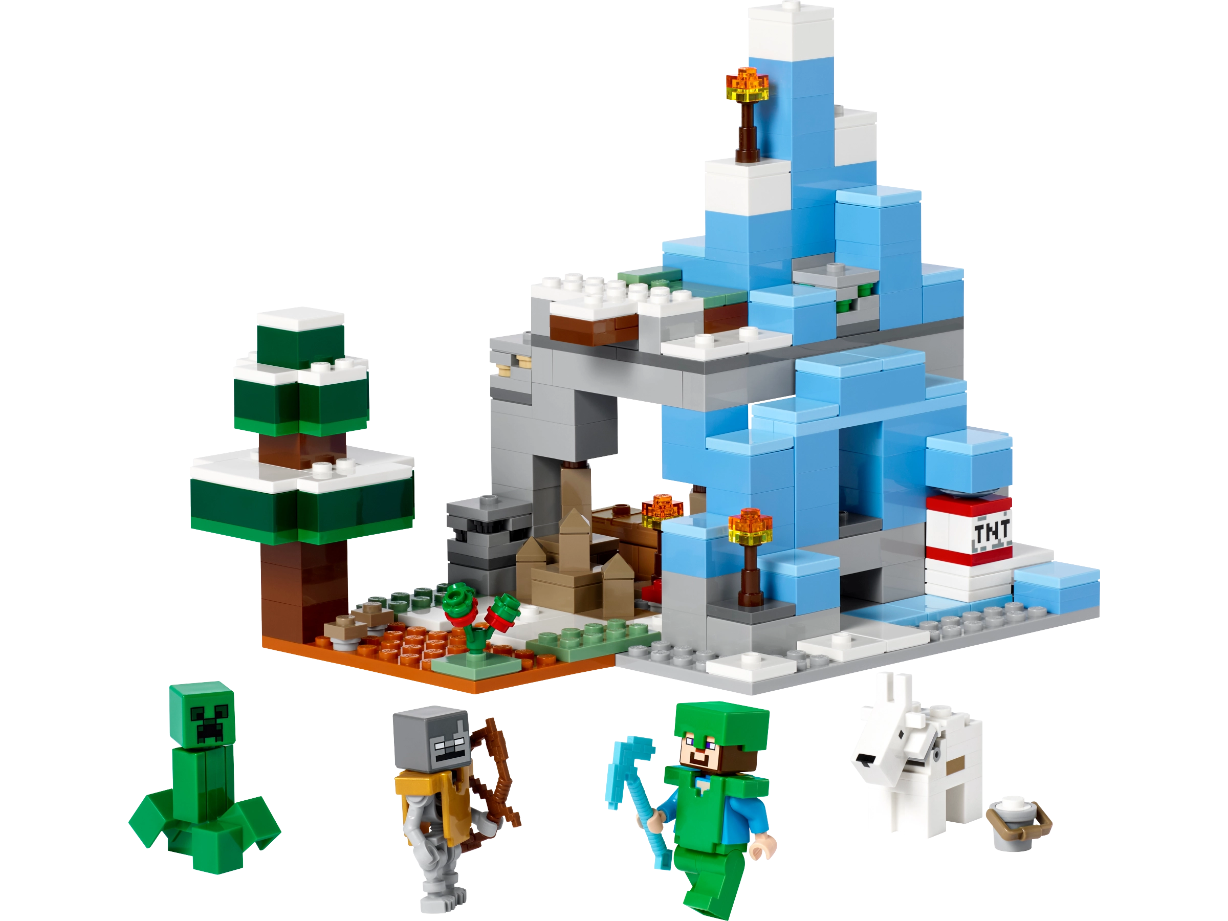 LEGO 21243 The Frozen Peaks