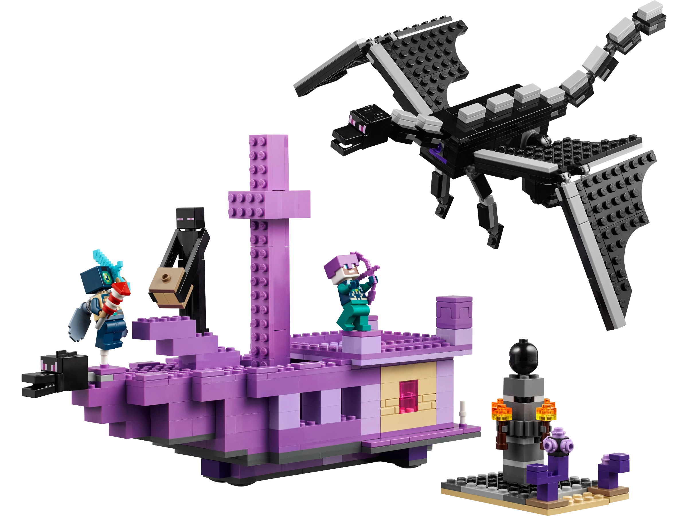 LEGO 21264 The Ender Dragon and End Ship