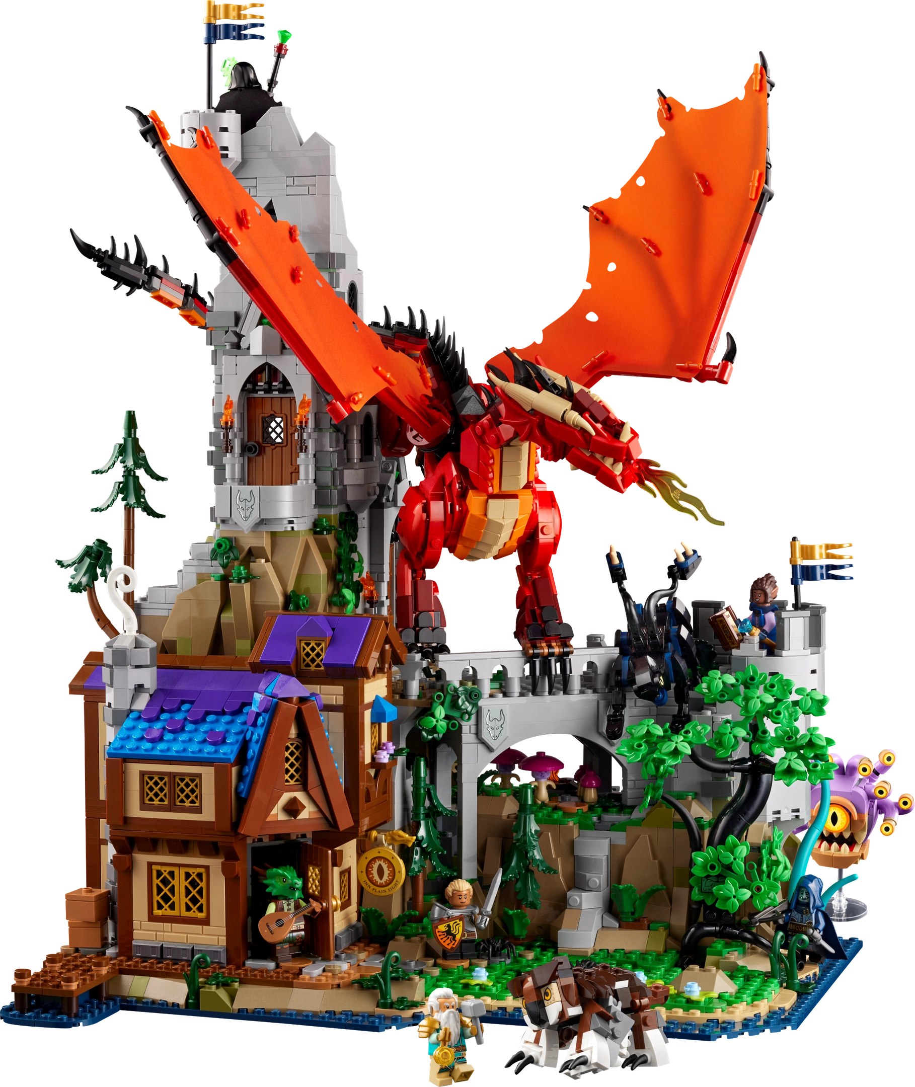 LEGO 21348 Dungeons & Dragons: Red Dragon's Tale