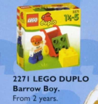 LEGO 2271 Boy with Barrow