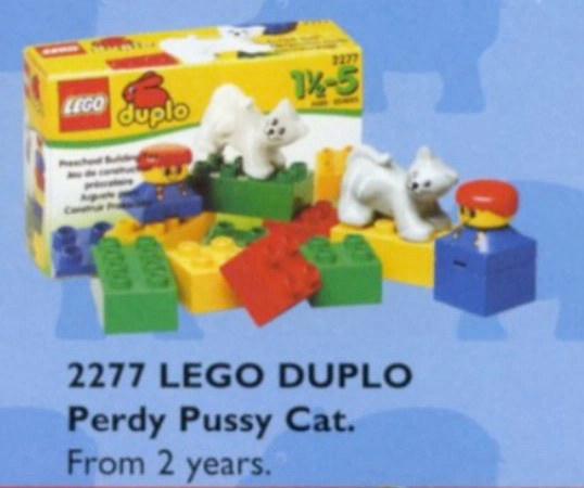 LEGO 2277 Boy with Cat