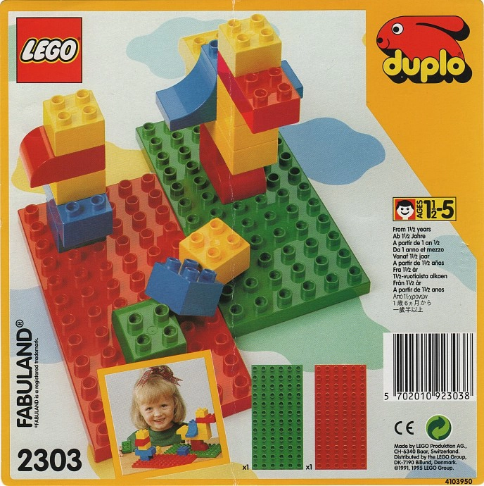 LEGO 2303 Building Plates