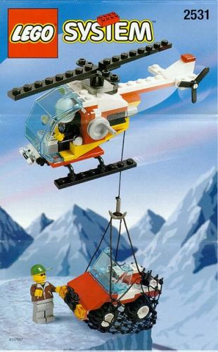 LEGO 2531 Rescue Helicopter and Jeep