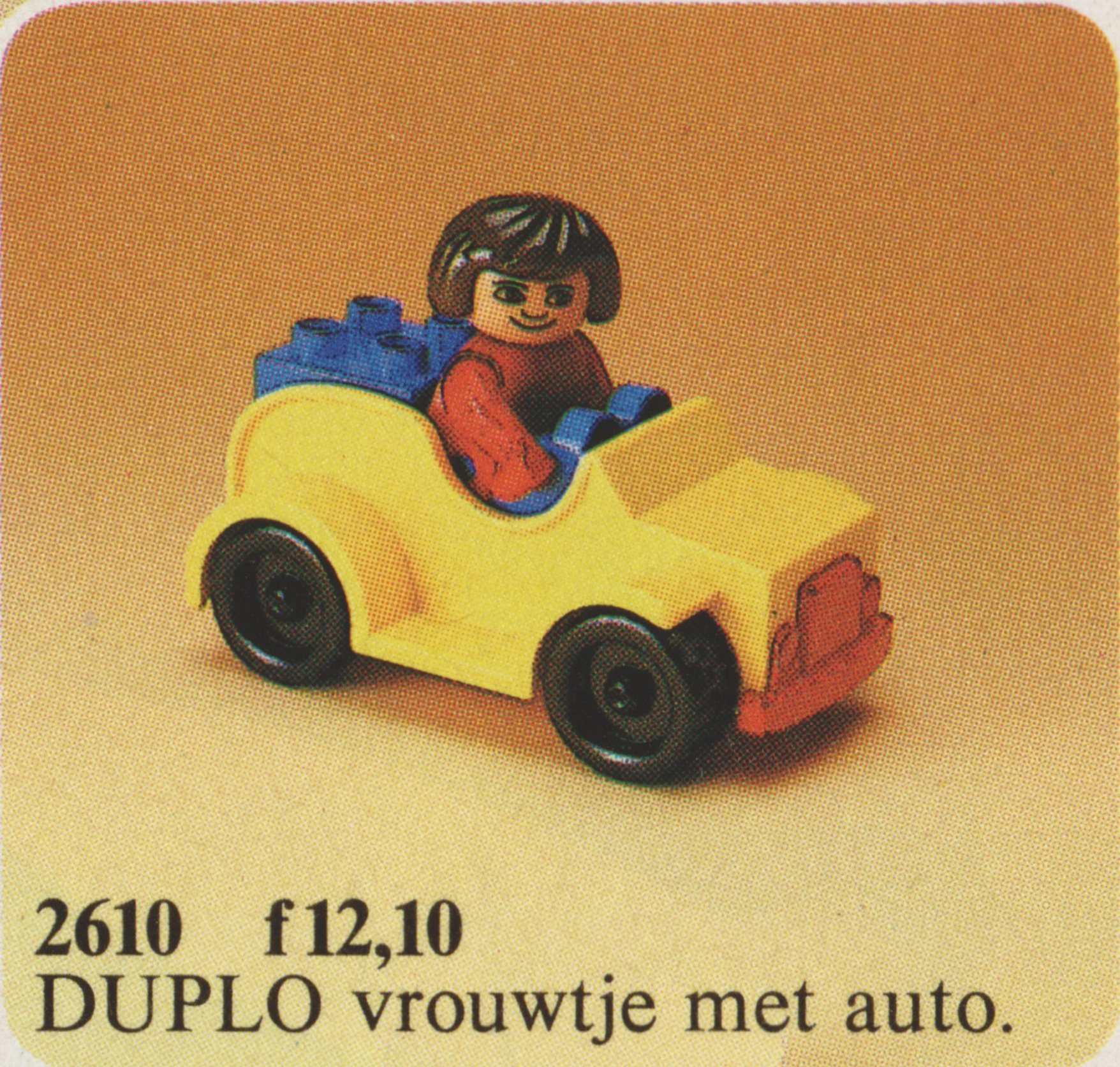 LEGO 2610 Yellow Car