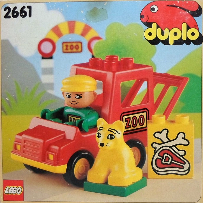 LEGO 2661 Zoo Van (Animal Transporter)