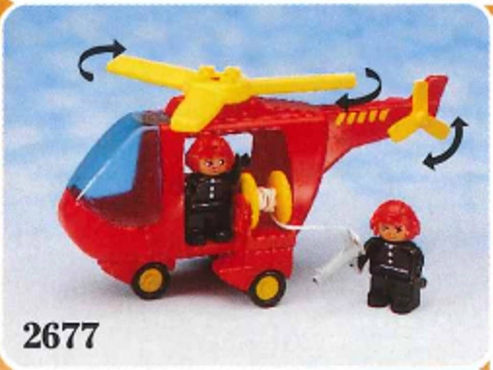 LEGO 2677 Fire Helicopter