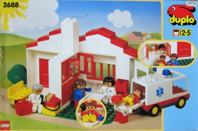 LEGO 2688 Health Center (Doctor's House)