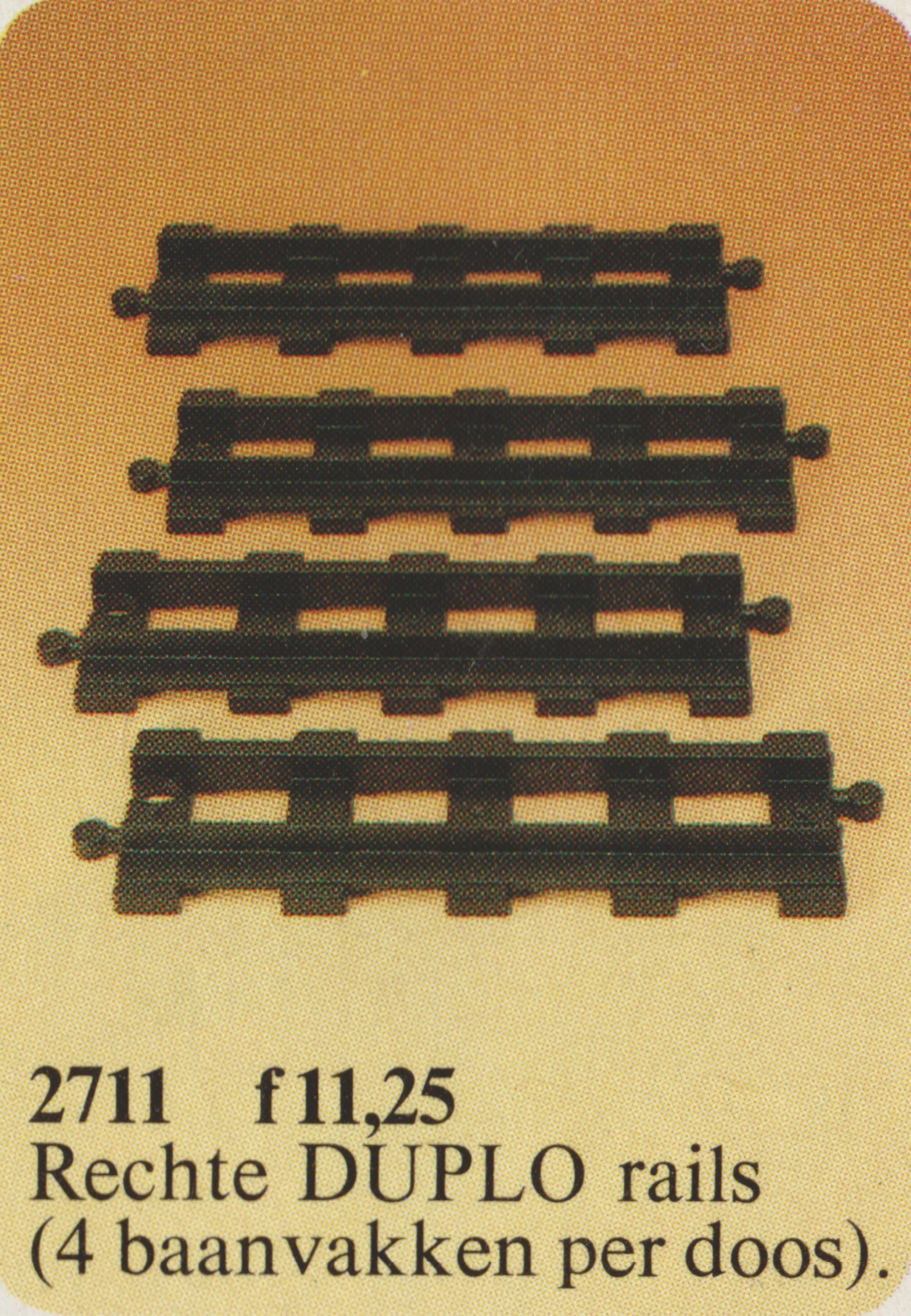 LEGO 2711 Straight Rails