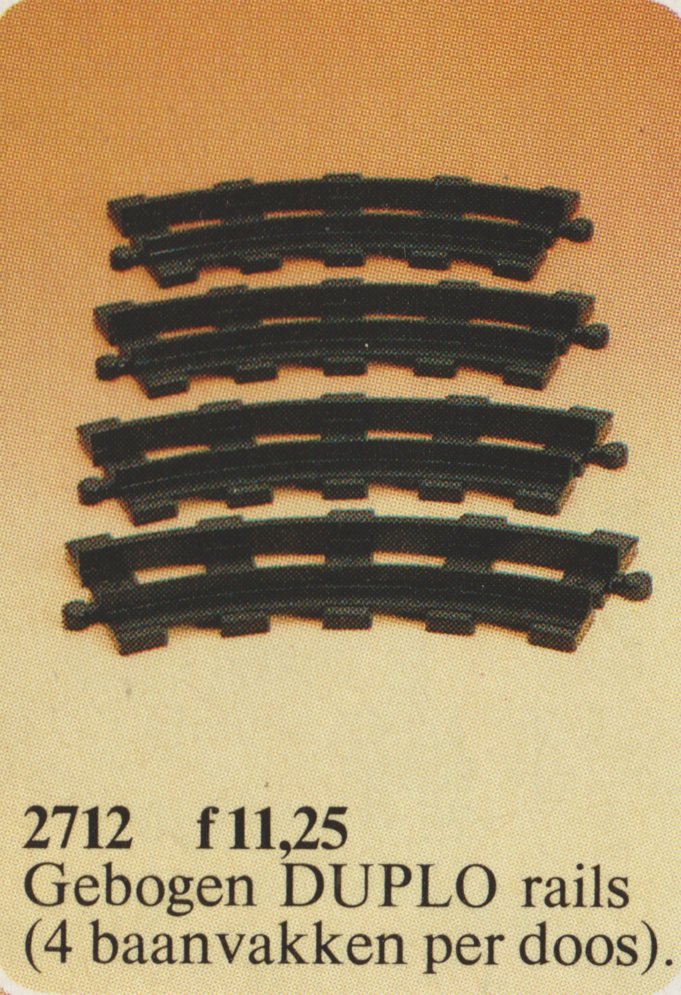 LEGO 2712 Curved Tracks