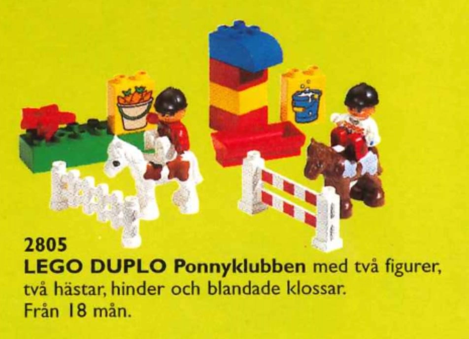 LEGO 2805 Pony Club