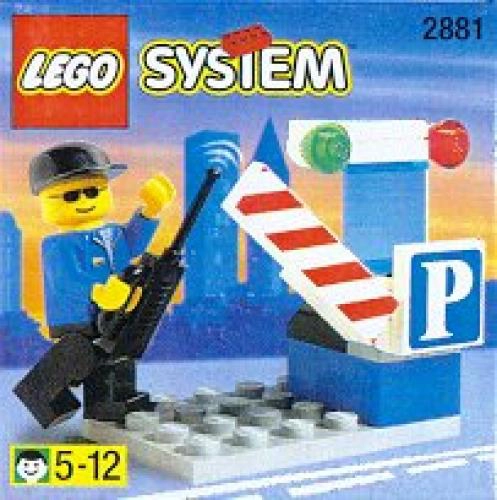 LEGO 2881 Parking Gate Attendant