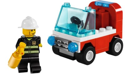 LEGO 30001 Fireman's Car