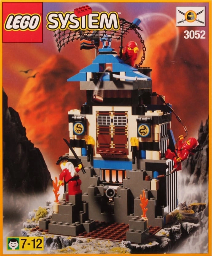 LEGO 3052 Ninja Fire Fortress