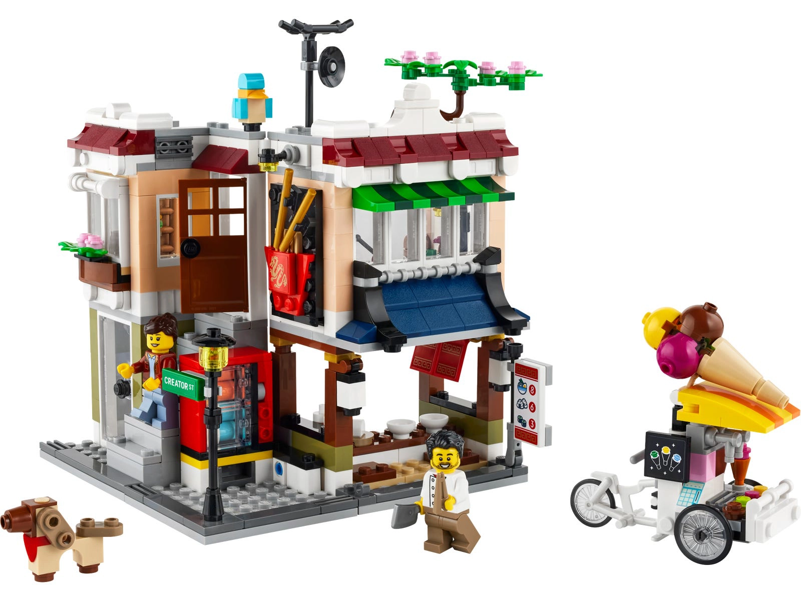 LEGO 31131 Downtown Noodle Shop