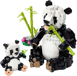 LEGO 31165 Wild Animals: Panda Family