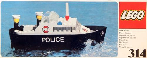 LEGO 314 Police Boat